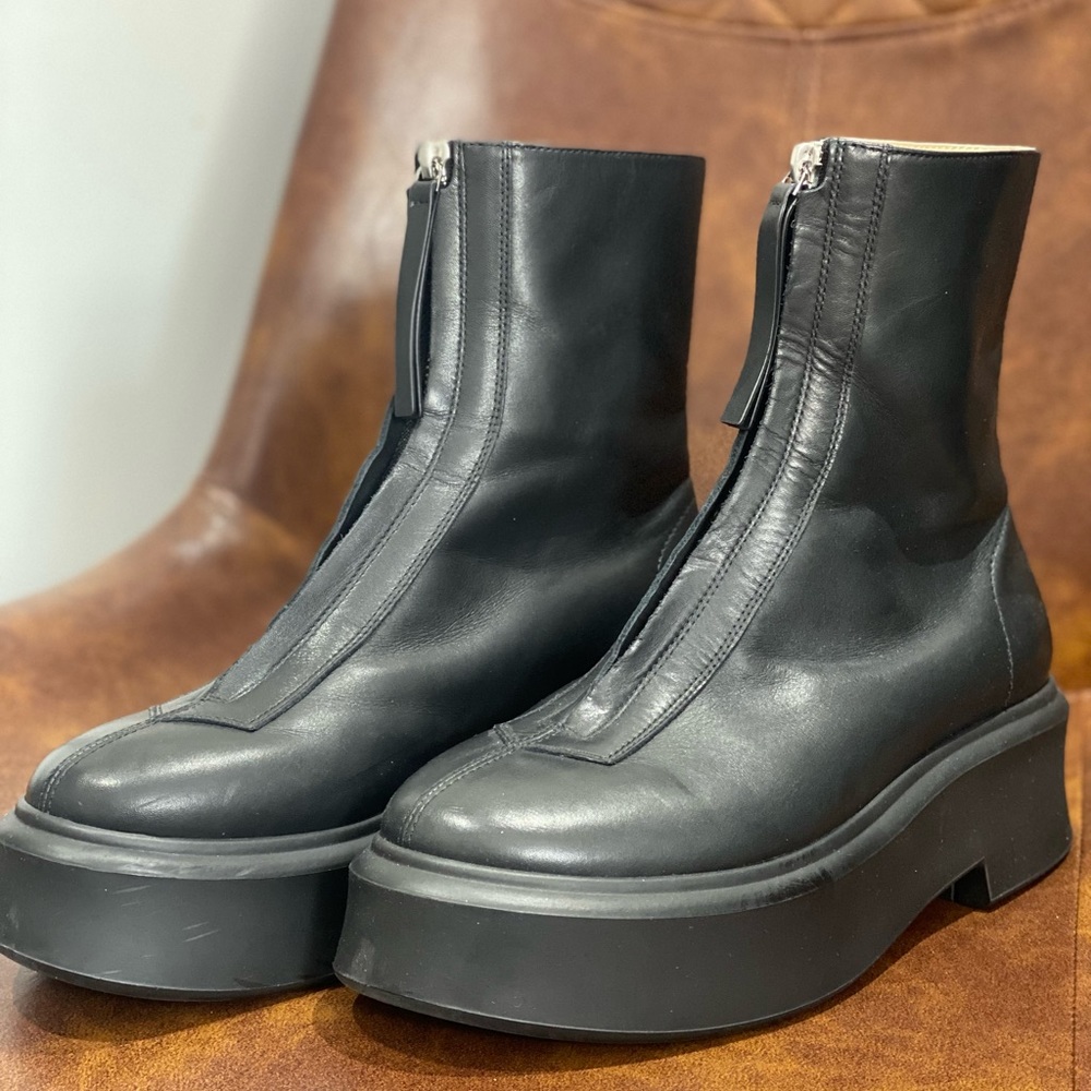 The Row Zip Boots